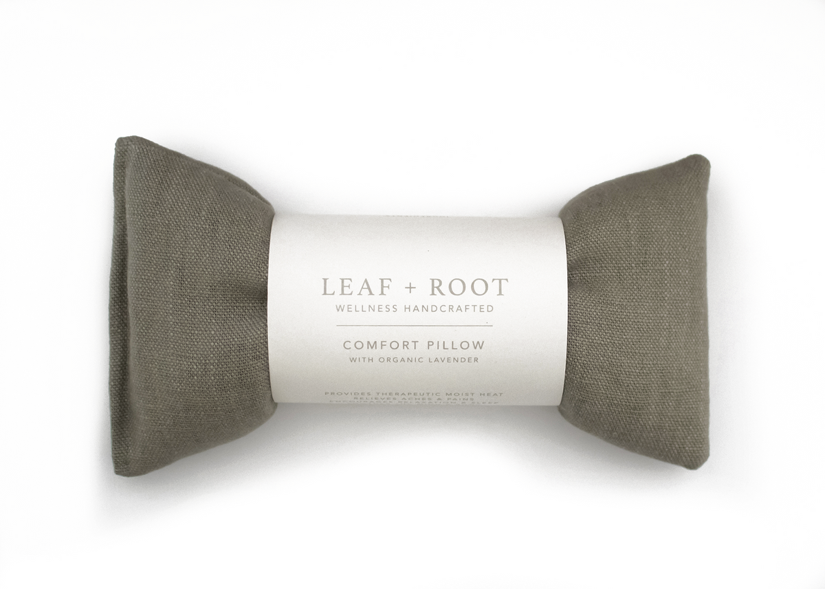 ORGANIC LAVENDER COMFORT PILLOW – LEAF + ROOT